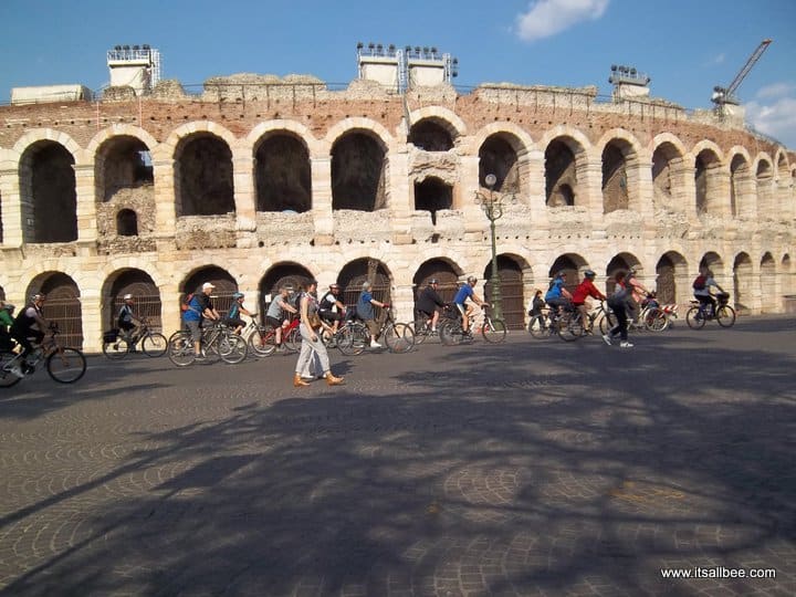 A Weekend In Verona - Verona - Roman amphitheatre - #italy #traveltips #trips #europe #breaks #adventure #itsallbee Verona - Roman amphitheatre