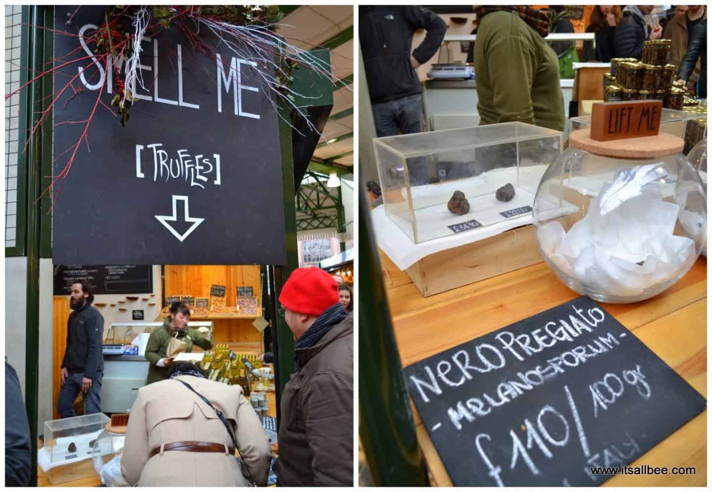 breakfast at borough market - A guide to Borough Market | Exploring London Through Food #london #food #foodguide #markets #citybreak #exploring #breakfast Borough Market Stalls Guide