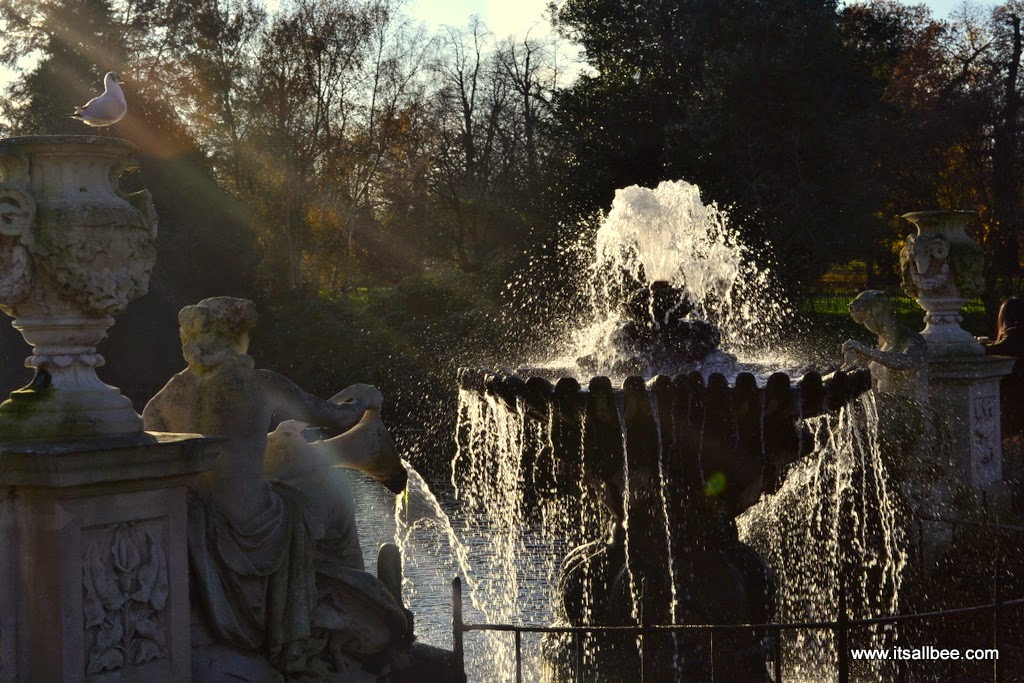 Italian gardens hyde park london