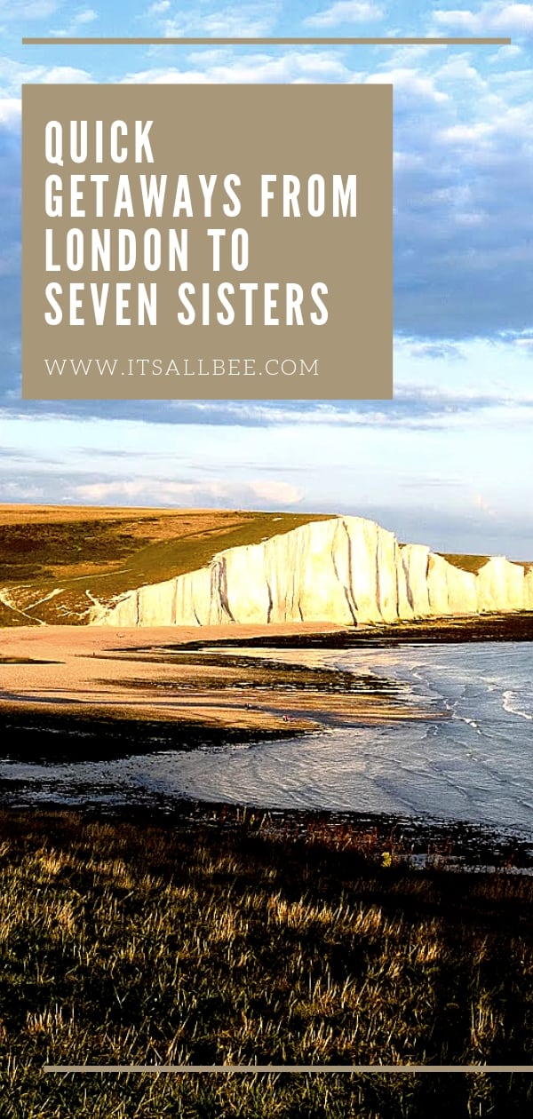 Exploring Seven Sisters In East Sussex - Weekend getaway from london with walking trails #Eastbourne #BirlingtonGap #Newhaven #Seaford #traveltip #beaches #britain #LondonGetaways