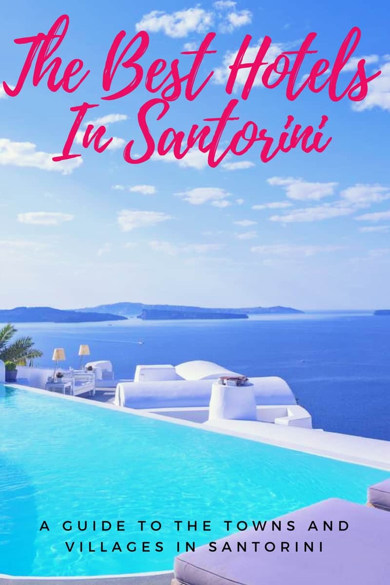 Best hotels in Santorini | caldera view hotel santorini