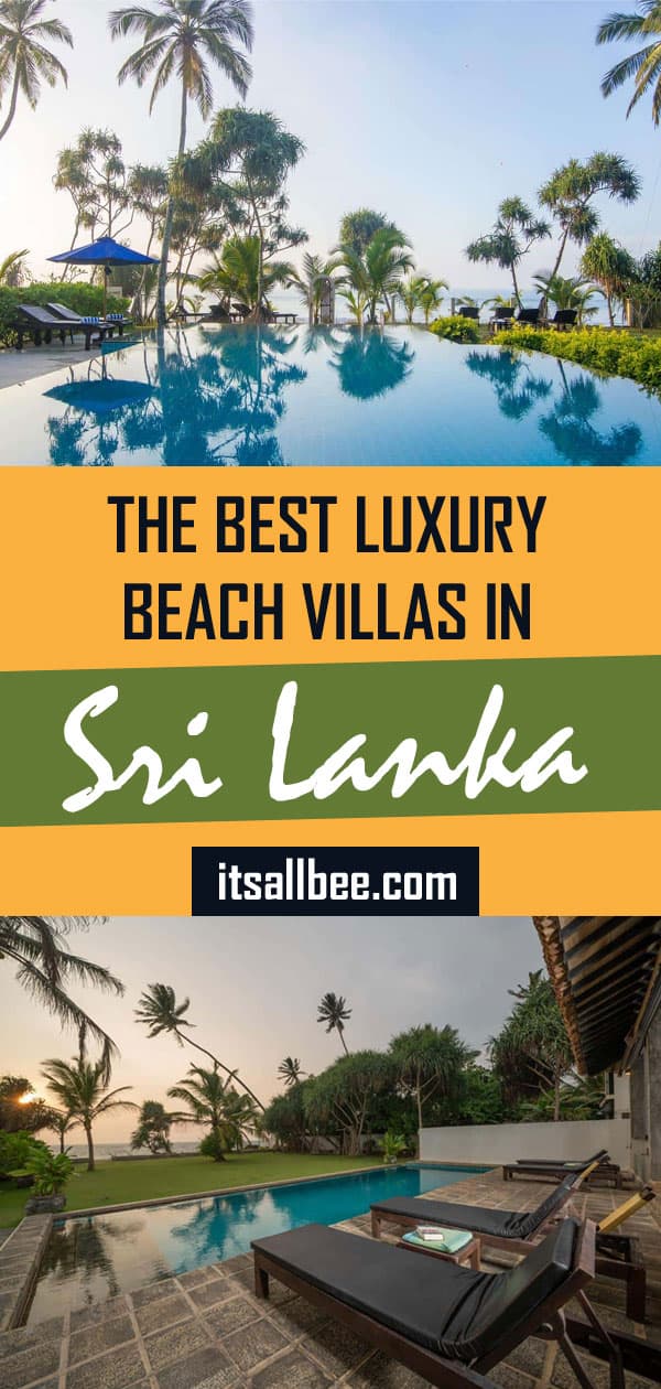 The Best Luxury Beach Villas In Sri Lanka - Perfect villas in sri lanka with private pool and on the beach with breezy seaviews