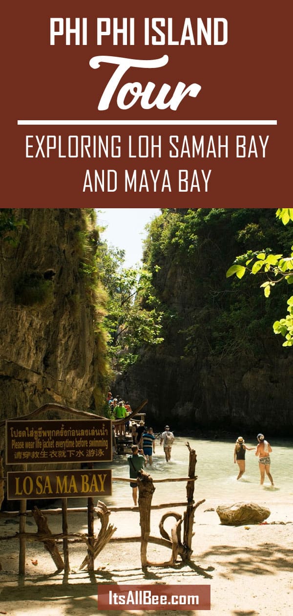 Phi Phi Island Hopping | Exploring Loh Samah Bay And Maya Bay #thailand #phuket #islandhopping #traveltips #adventures #itsallbee
