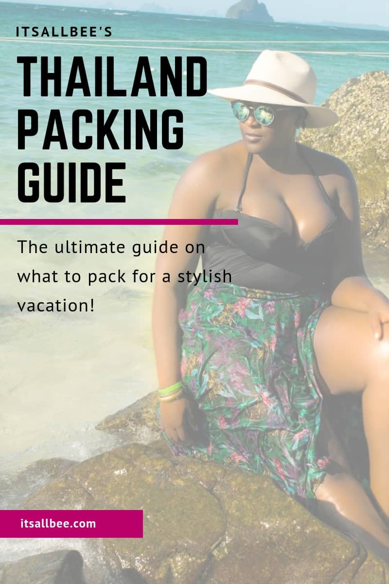 Thailand Travel Guide & Essentials Packing List For Women - What To Pack For Thailand #packingtips #traveltips #asia #phuket #bangkok 