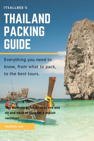 thailand travel guide essentials packing list what to