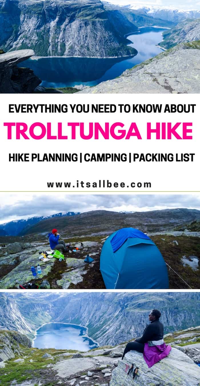 Trolltunga Hike Guide - Everything You Need To Know #norway #trolltunga #hiking #adventure #outdoors #fjords #bergen #oslo #traveltips #camping