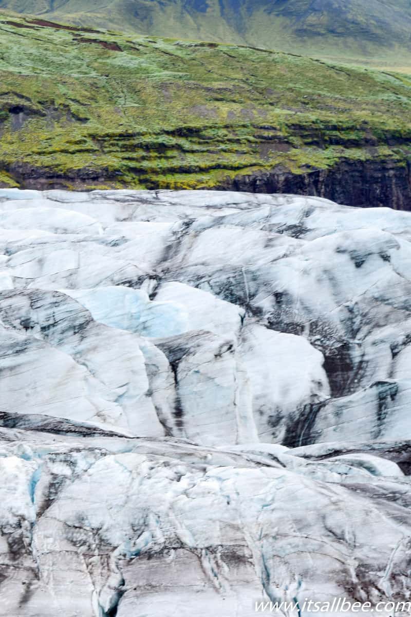 Iceland glacier near Reykjavik