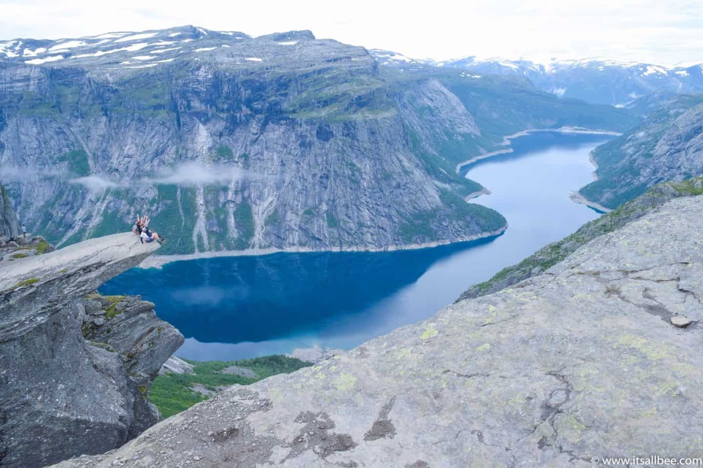 Norway's Trolltunga Hike - Camping