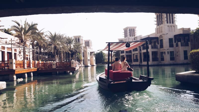 Sailing Through Madinat Jumeirah