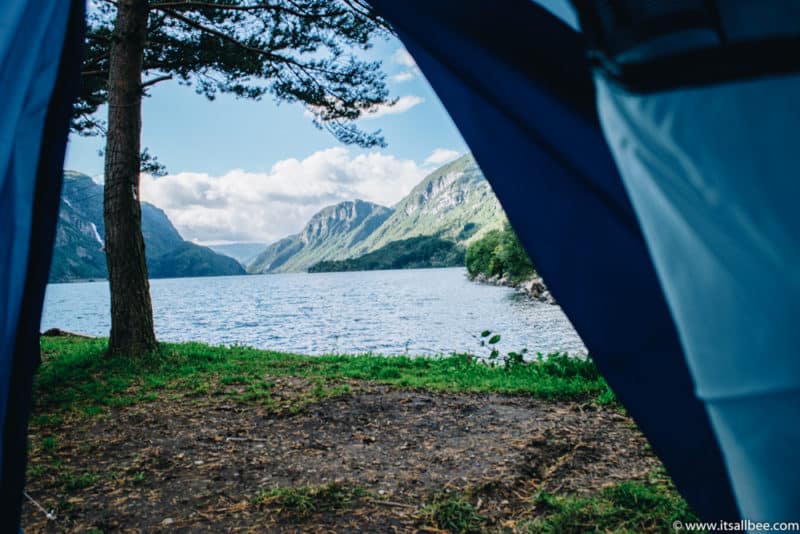 Odda Camping and Fjord Views That Will Inspire You To Start Camping