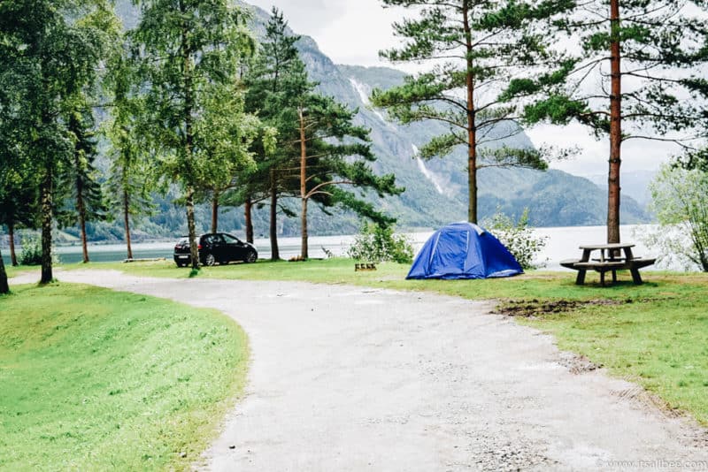 Odda Camping and Fjord Views That Will Inspire You To Start Camping