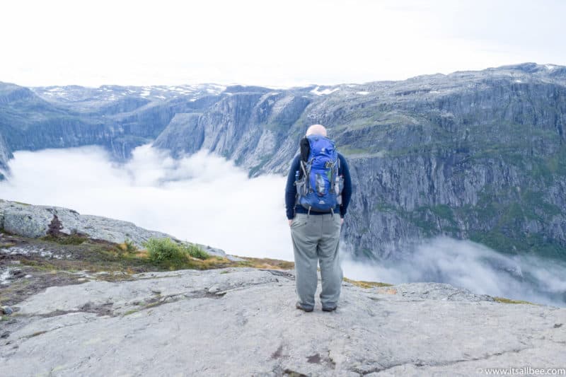 Trolltunga Packing List in Norway