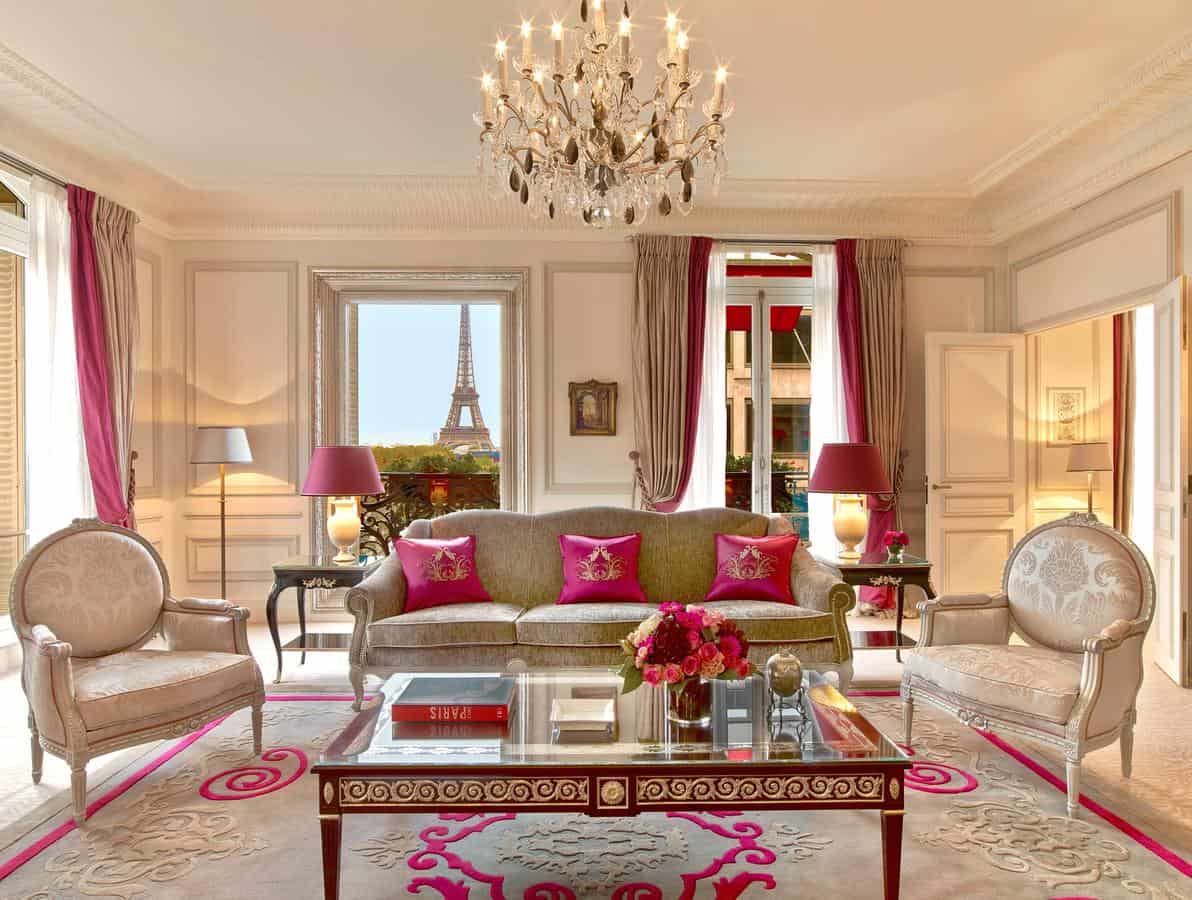 paris hotels with a view - Plaza Athenee Paris - Paris Hotels With Views Of Eiffel Tower