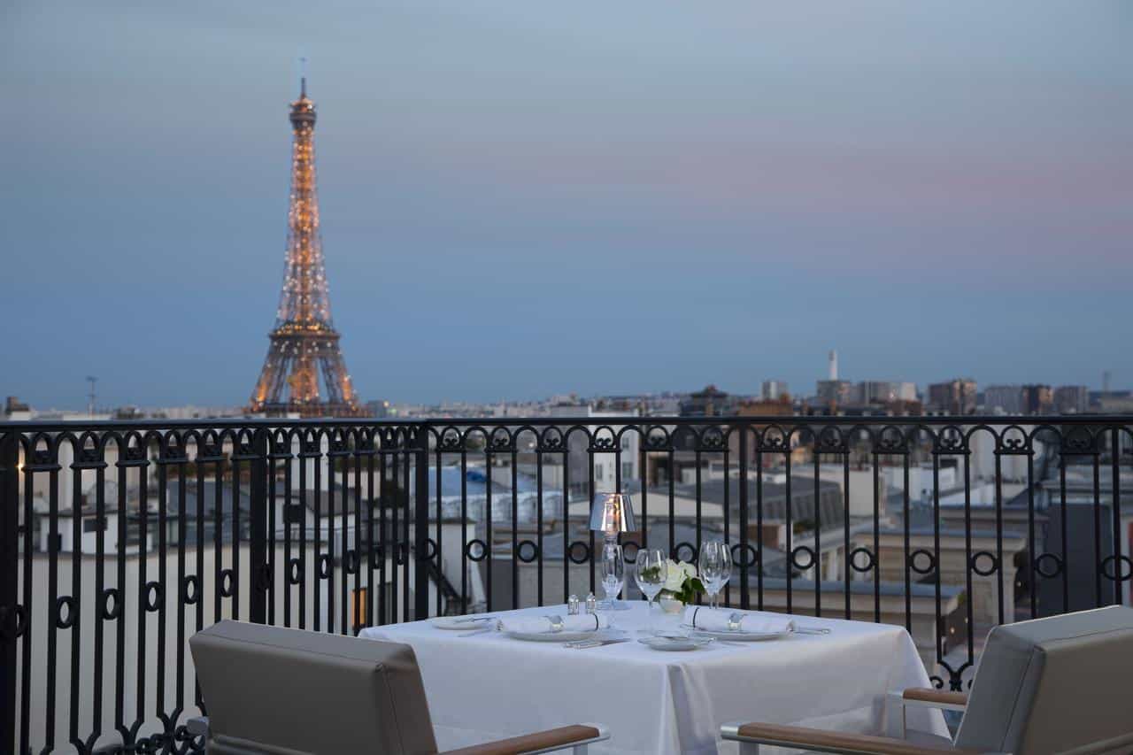 5 star hotel paris view eiffel tower - Hotel Peninsula Paris - Paris Hotels With Views Of Eiffel Tower