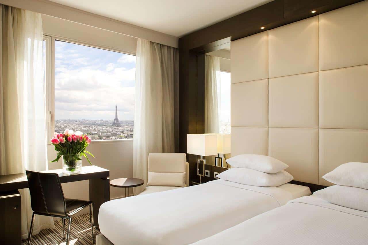 best hotels in paris with a view - Hyatt Regency - Paris Hotels With Views Of Eiffel Tower