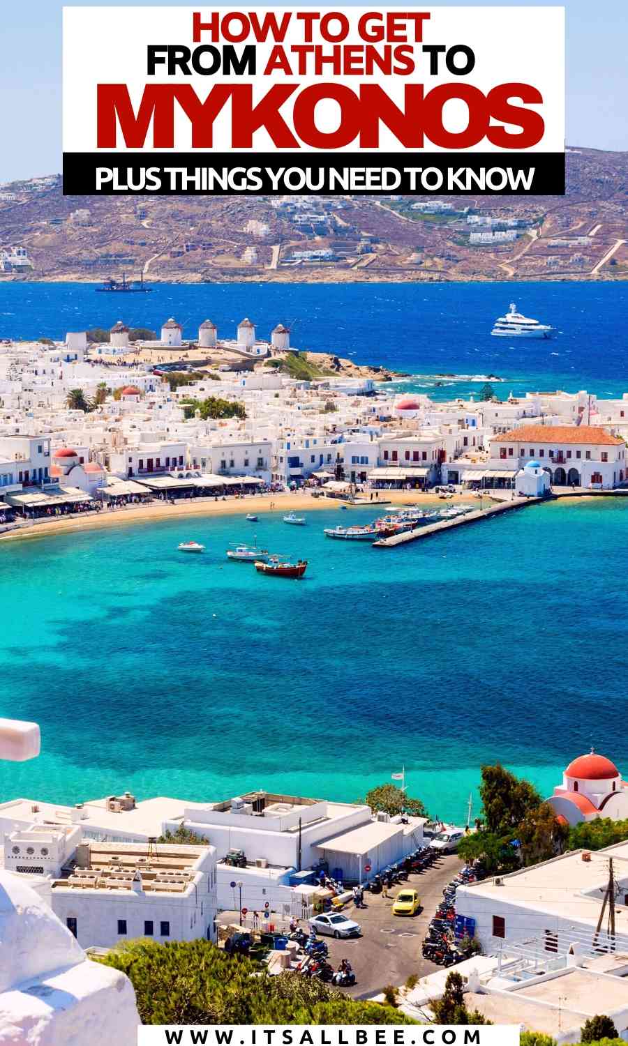 How to get from athens to Mykonos
