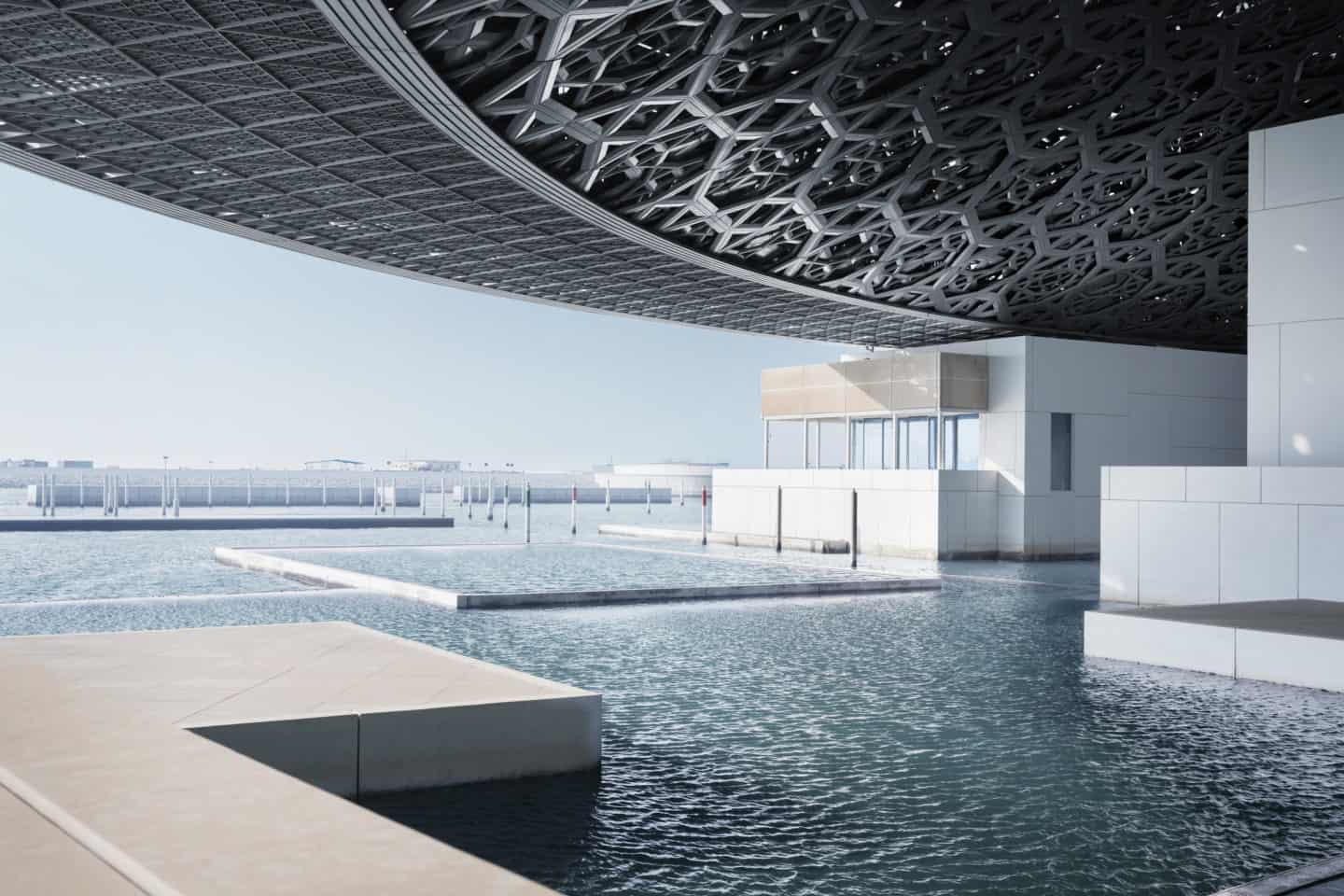 Louvre Abu Dhabi’s exterior © Louvre Abu Dhabi, Photography: Mohamed Somji