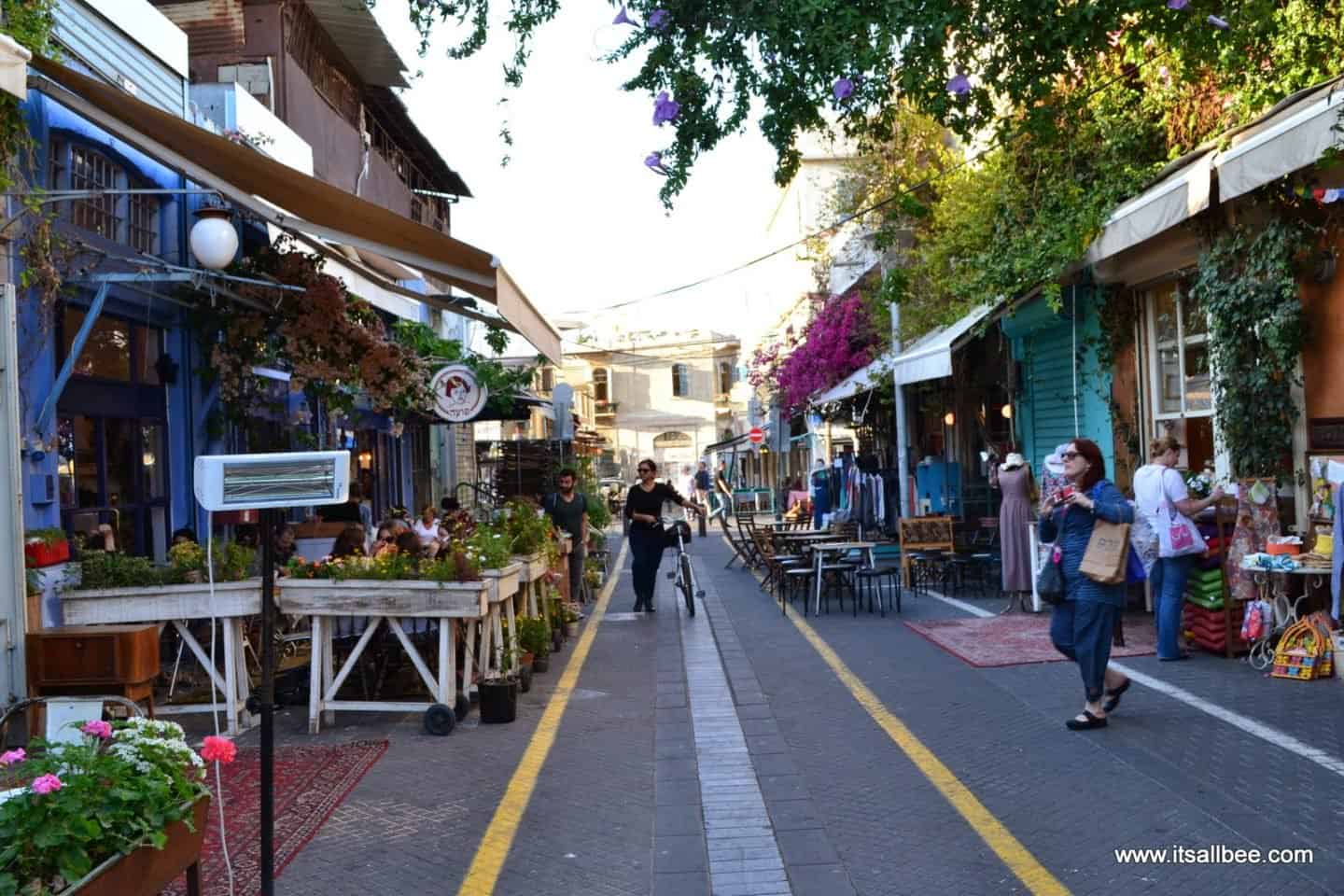 Flea Market in Jaffa - Old Jaffa Port In Tel Aviv Israel