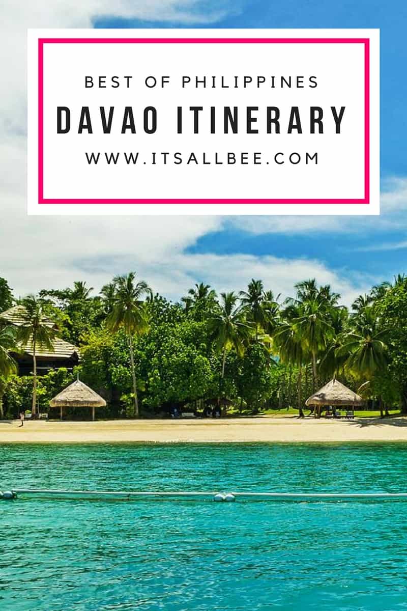 Davao Itinerary - Davao City Tourist Spots | Davao Samal itinerary