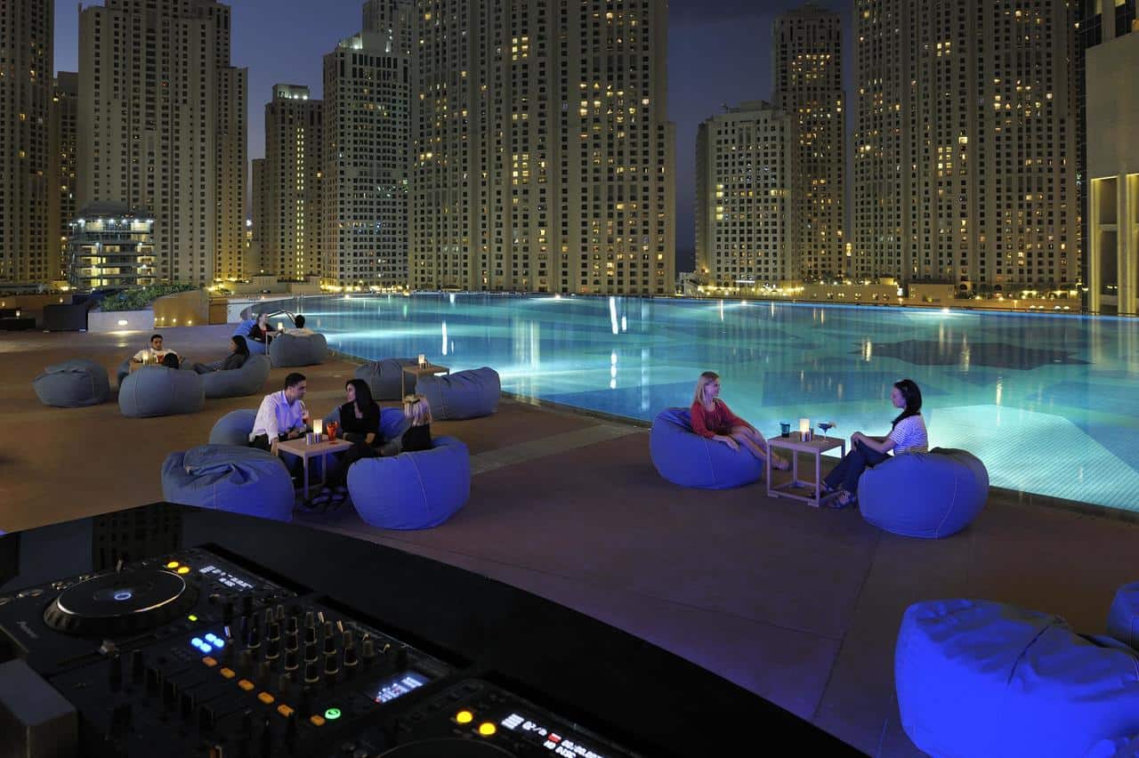 Romantic evening in Dubai