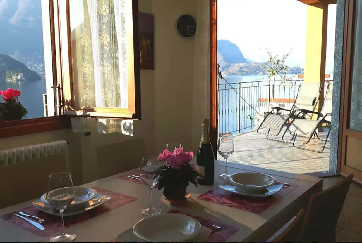 Lake Como Airbnb Lake View Villa Apartment