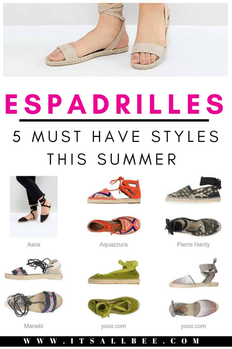5 Espadrille Styles to Buy This Summer