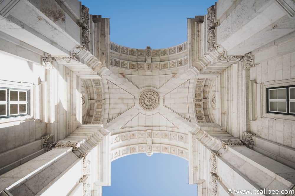 Rua Augusta Arch - Perfect 3 Days In Lisbon Itinerary - what to do in lisbon for 2 days | lisbon in 3 days