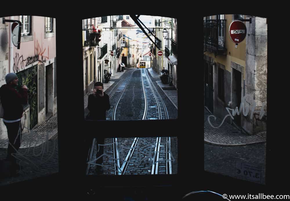 Tram views from Lisbon
