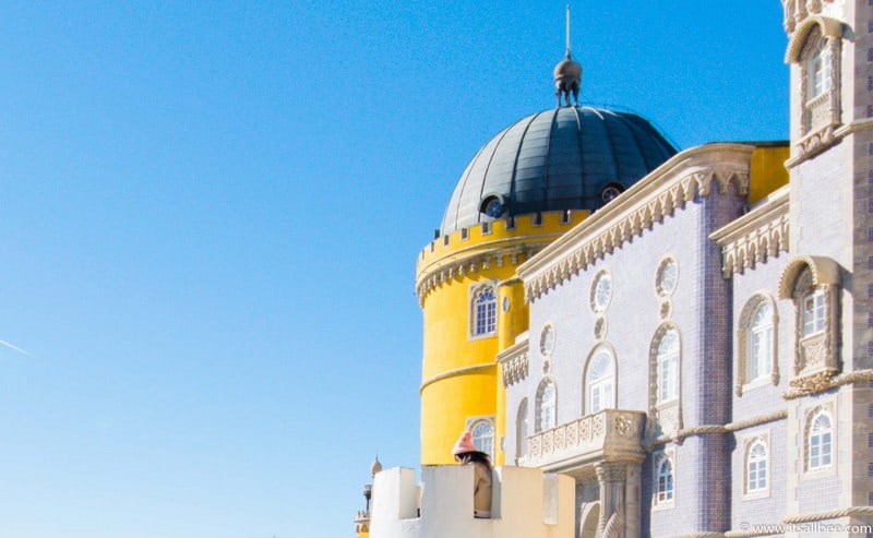 Top Places To Visit In Sintra | Must See Attractions in Portugal's Coastal Town #lisbondaytrip #traveltips #lisboa #portugal #traintravel #penapalace