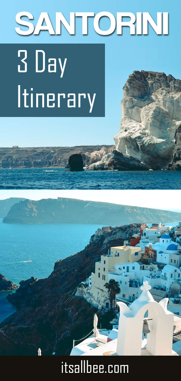 Santorini Itinerary