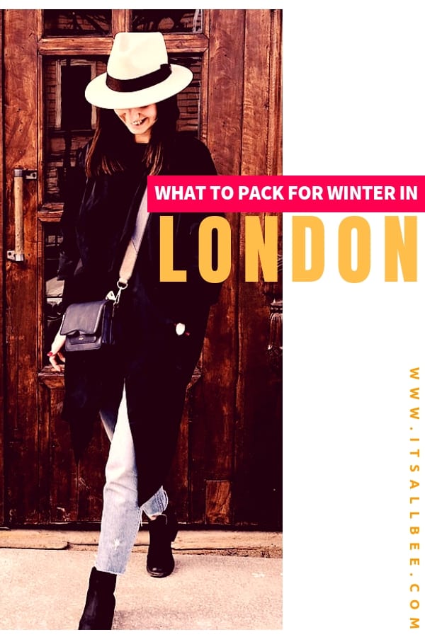 Top tips on London winter wear, how to dress for winter in London, best shoes to wear in London winter and jackets for london weather 