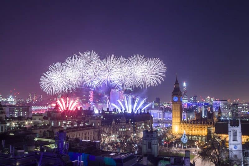 NYE In London 6 Best Places To See Fireworks In London On New Year's