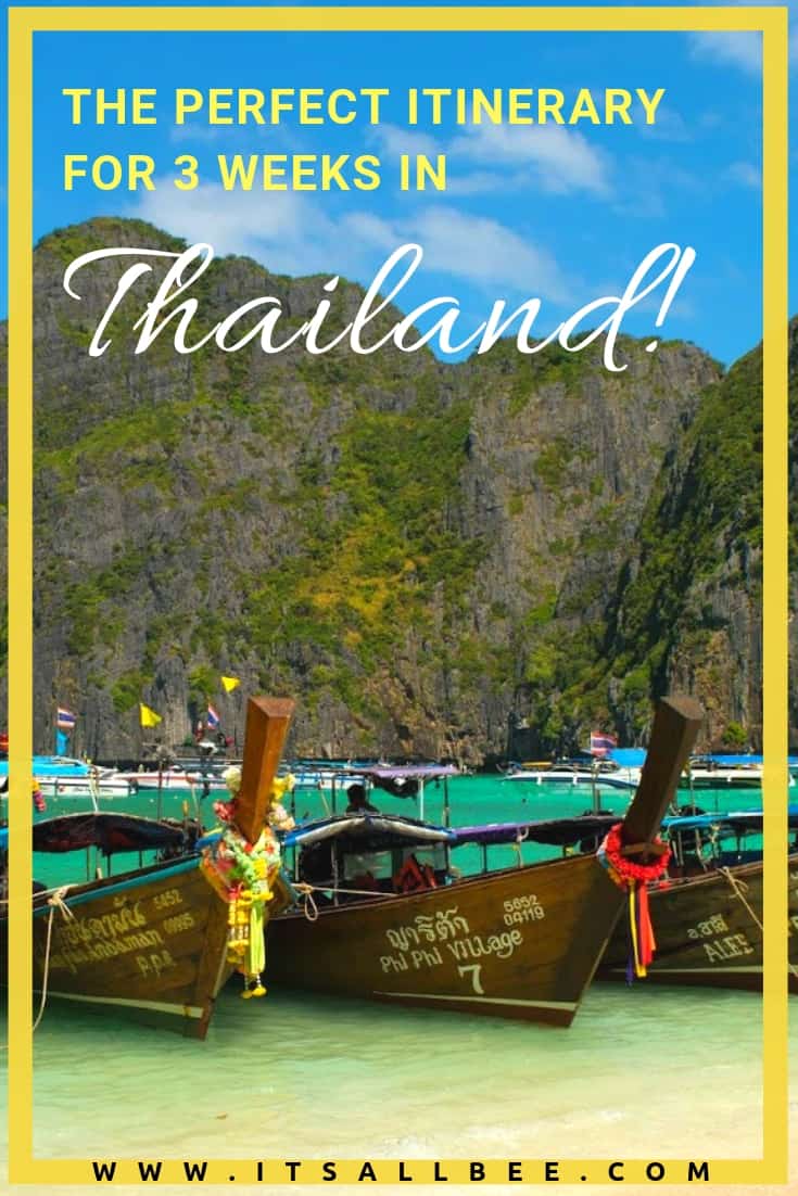 The Perfect 3 Weeks In Thailand Itinerary 