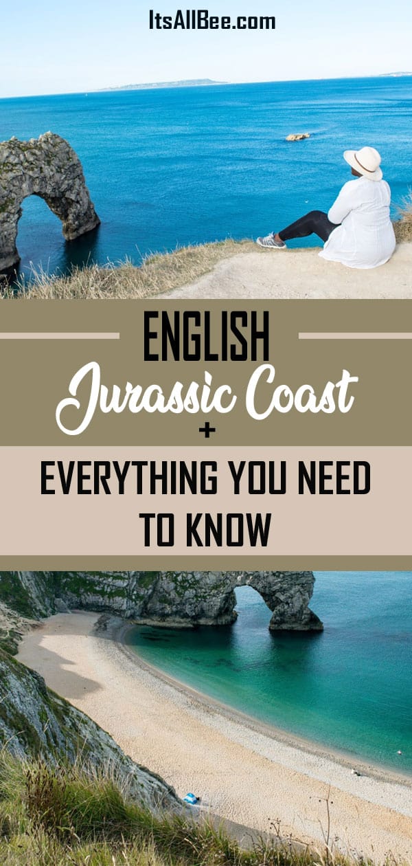 Haven't heard of Durdle Door on the English Jurassic Coast? Dont miss out on UK's beautiful coastal side also only a short trip from London. Get everything you need to know, how to get to Durdle Door beach, hotels, Durdle Door camping and other cool things to do in Dorset. #adventure #british #LondonDayTrips #fomo #traveltips #itsallbee