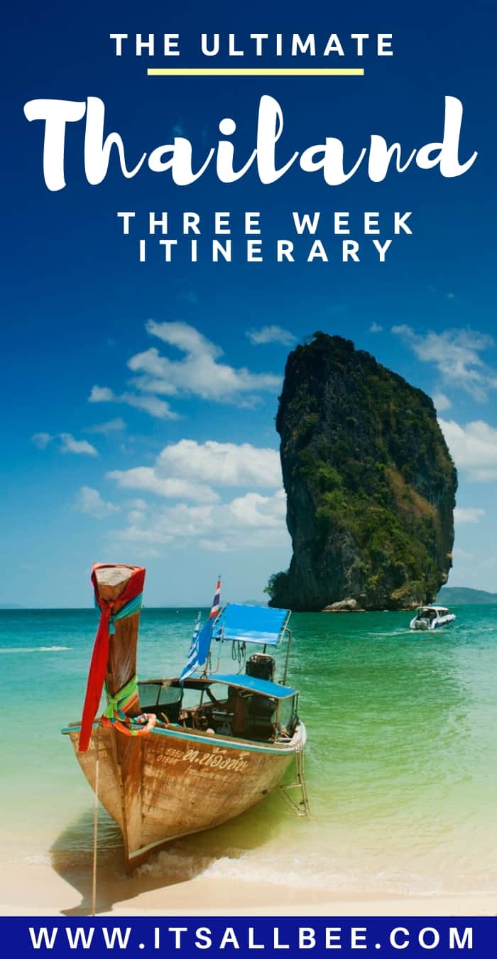 The Perfect 3 Weeks In Thailand Itinerary