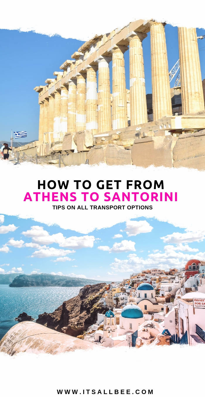 Athens to Santorini