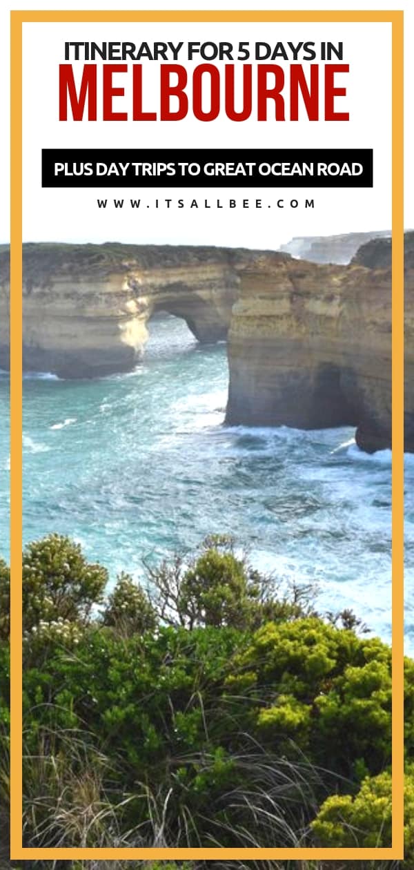 The Perfect Melbourne Itinerary For 5 Days - Melbourne Itinerary Travel Tips #australia #oz #traveltips #itinerary #adventure #greatoceanroad