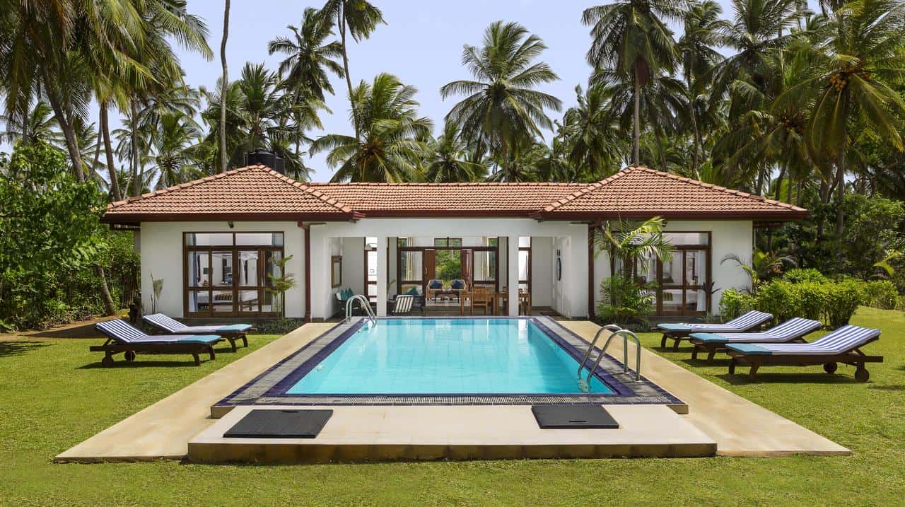 The Best Luxury Beach Villas In Sri Lanka - Perfect villas in sri lanka with private pool and on the beach with breezy seaviews