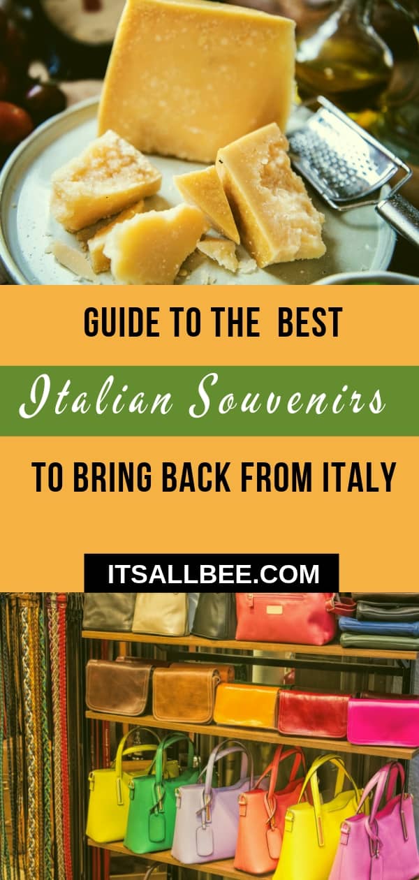 The Best Italian Souvenirs - Top Souvenirs To Bring Home From Italy - Tips on what to buy in Venice Italy, florence italy souvenirs gifts, what to buy in italy souvenirs in leather, Murano glass, cheese meats and more. #italian #europe #gifts #traveltips