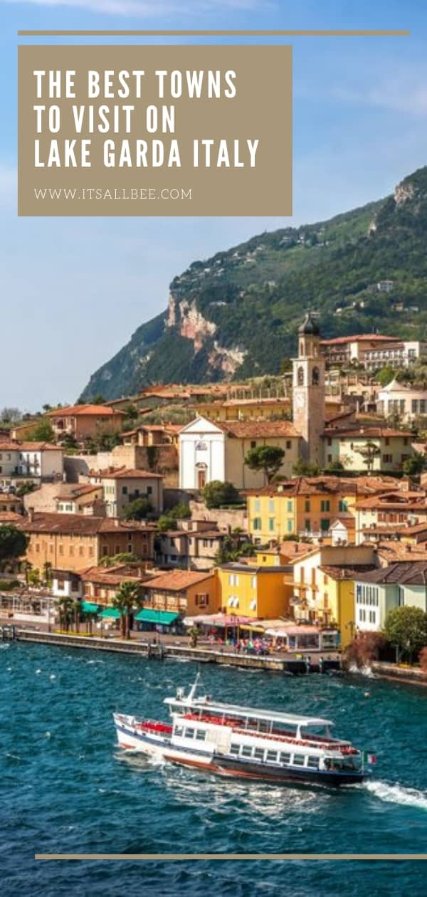 7 Of Best Towns on Lake Garda - Italy's Hidden Holiday Riviera - Exploring Malcesine, Garda, Limone sul Garda, Riva del Garda, Desenzano del Garda, Gardone, Sirmone and more! Lago di Garda #Italy #traveltips #beaches #lakes #adventure
