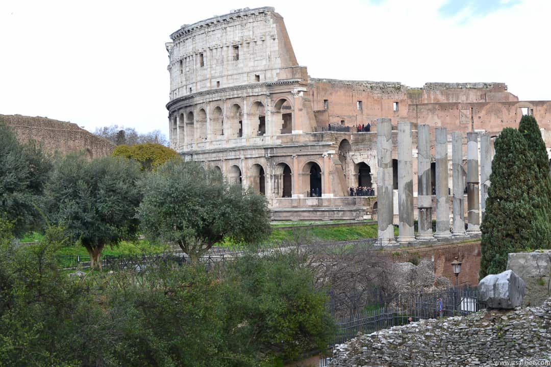 Colosseum Rome Italy - Rome Itinerary 4 days - How to Make The Most of Your Time In Rome & Vatican City