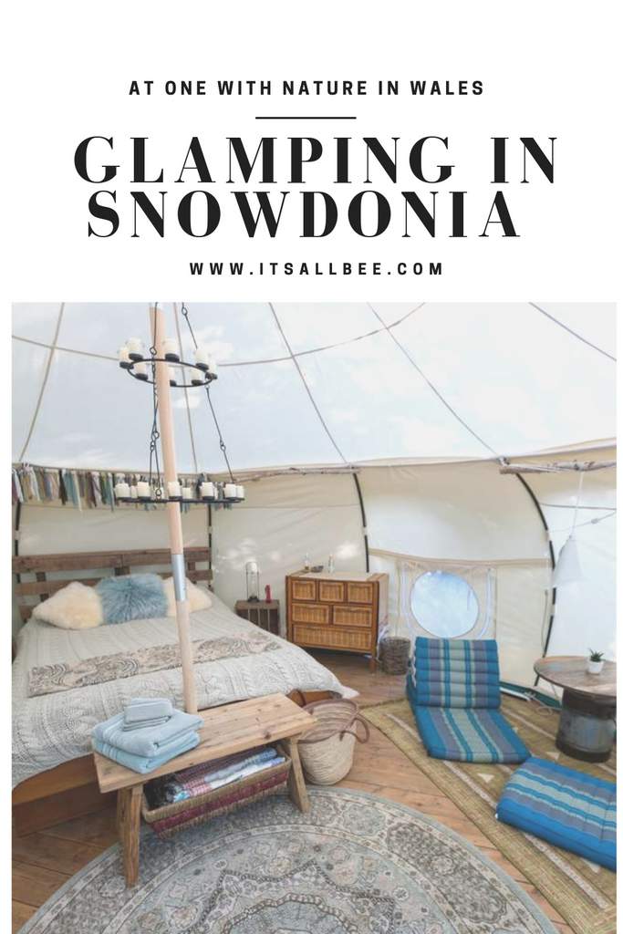 Glamping in Snowdonia - Glamping accommodations with views of mountains in Snowdonia.