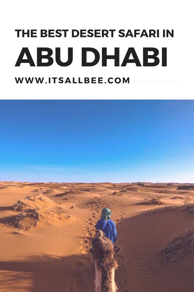 The Best Desert Safari in Abu Dhabi 