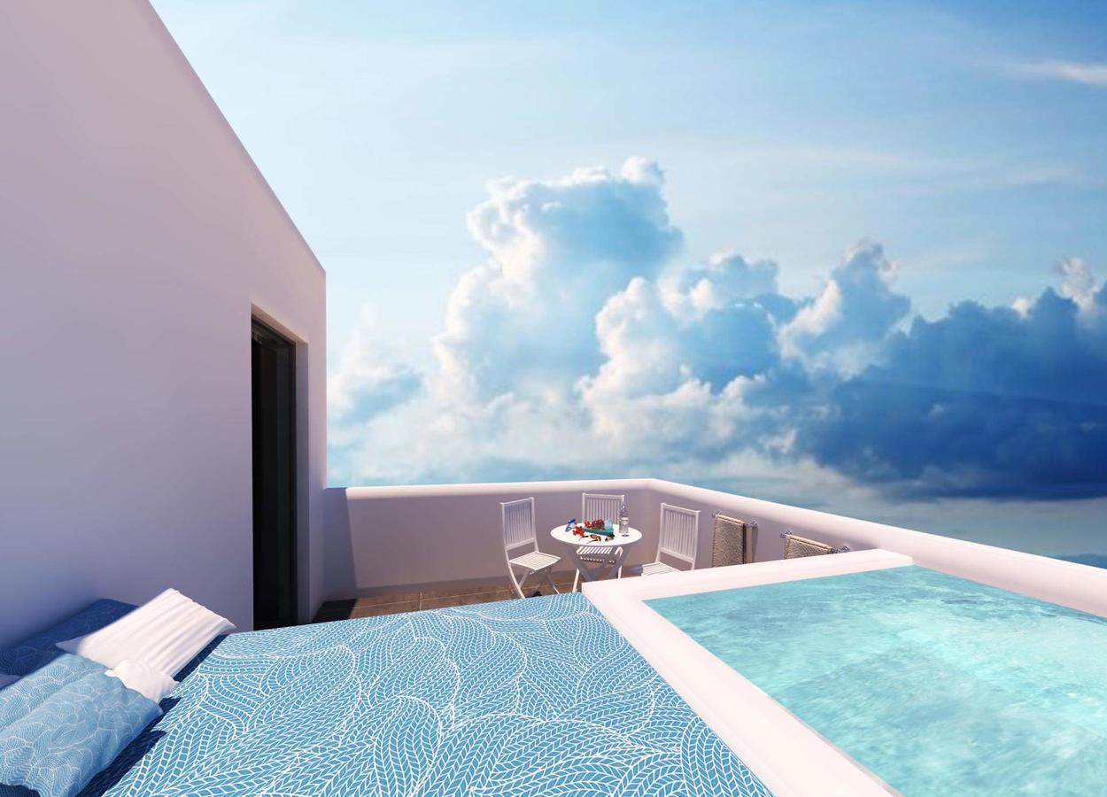 hotels in fira santorini with private pool