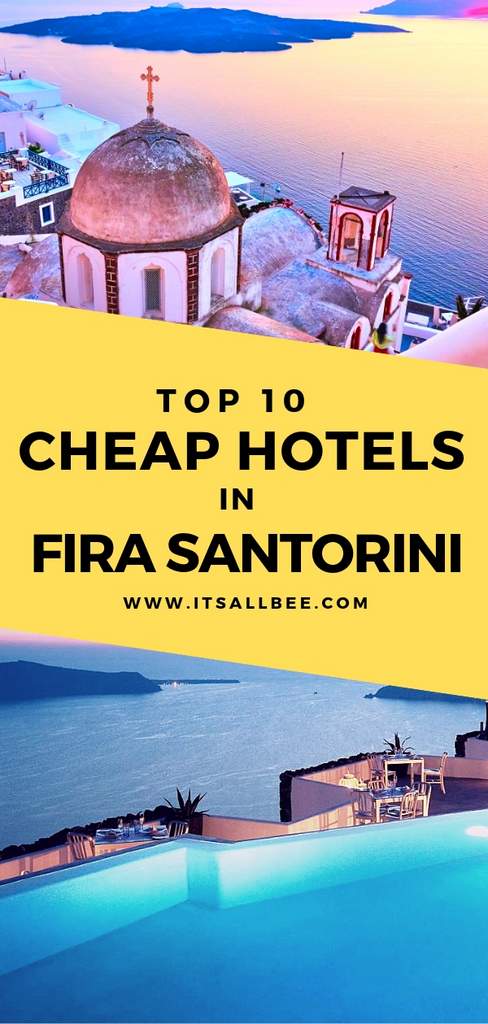 best affordable hotels in fira santorini -