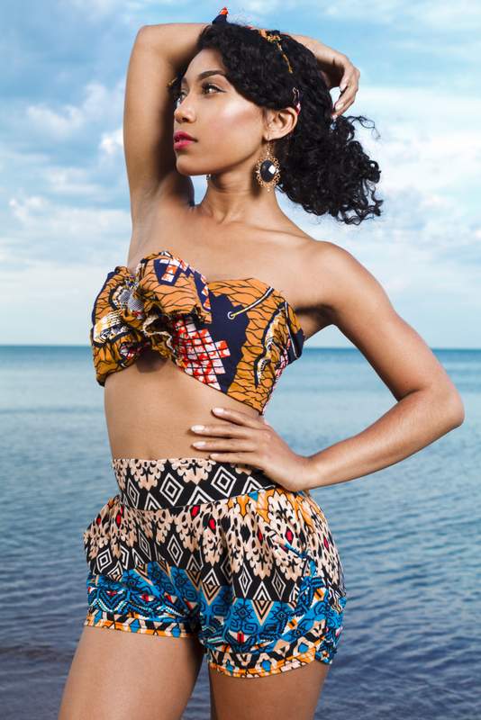 Stunning Kente print swimsuits & African Print Swimwear For Your Next Beach Vacation