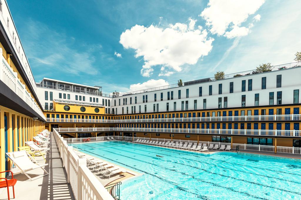Top Paris Hotels With Outdoor Pools - Hotels In Paris With Swimming Pool Outside #summervacation #france #hot #weather #letsgooutside #outdoors #swimming #holiday #europe