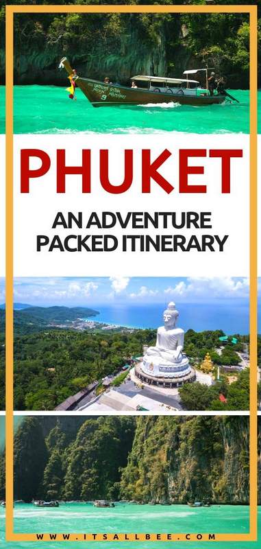 An Epic Phuket Itinerary For Island-Hopping Adventures & Beach Bumming - The perfect 5 days Phuket itinerary also perfect for those looking for things to do in Phuket in 3 days or places to visit in phuket in 4 days. Everything you need to know on what to do in Phuket for a week. #Hotels #Tours #Eating #kohphiphi #PhangNgaBay #Patong #nightlife #oldtown #beaches #vacation #thailand #daytrips #packingtips #sunshine #mayaba