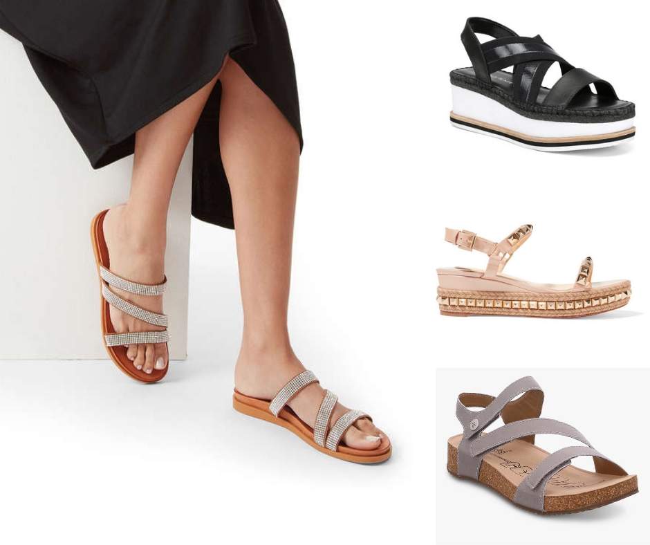 fashionable travel sandals