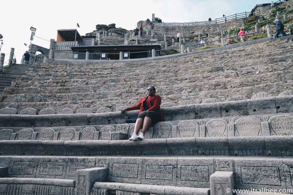 Visiting The Beautiful Open Air Minack Theatre In Cornwall - Plus tips on how to get to Minack Theatre from London, Penzance or St Ives, tips on hotels near Minack Theatre, PLUS Minack Theatre Photos #cornwall #surfing #british #uk #england #beaches #thingstodo